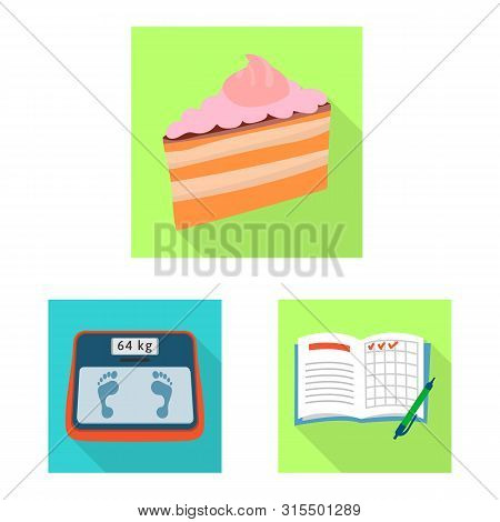 Vector Design Of Symptom And Disease Logo. Collection Of Symptom And Treatment Stock Vector Illustra