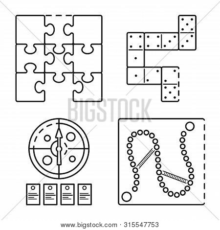Vector Illustration Of Puzzle And Jackpot Symbol. Set Of Puzzle And Luck Stock Vector Illustration.