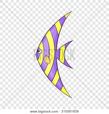 Fish Zanclus Icon. Cartoon Illustration Of Fish Zanclus Icon For Web