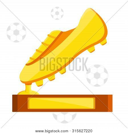 Football Soccer Sports Awards Gold Golden Reward Balls, Whistle, Glove Shoe For Best Top First Playe