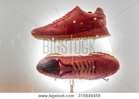 Lousi Vuitton Shop At Central World, Bangkok, Thailand, Jul 15 2019
