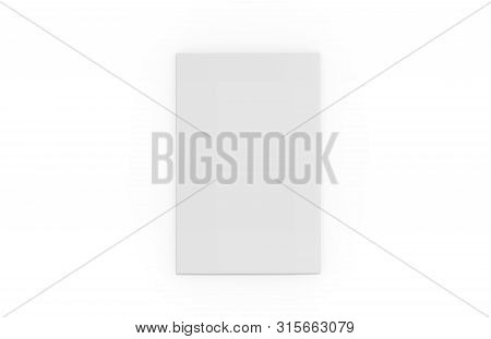 Accordion Fold Brochure, Four Fold Brochure, Eight Pages Four Panel Leaflet, Concertina Fold Mock Up