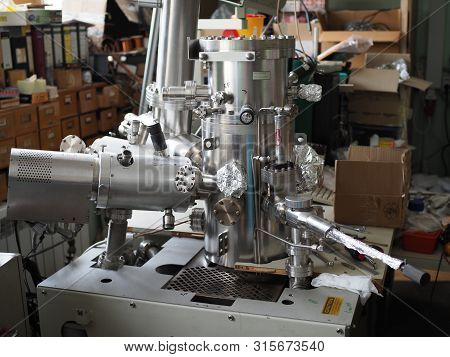 Mass Spectrometer In A Laboratory Close-up. Russia, Saratov - July 2019