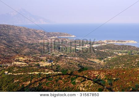 Paisagem de Chalkidiki