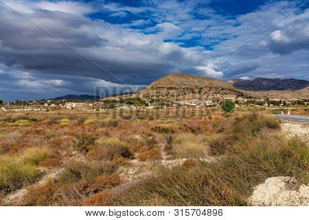 The Badlands Of Abanilla And Mahoya Near Murcia In Spain