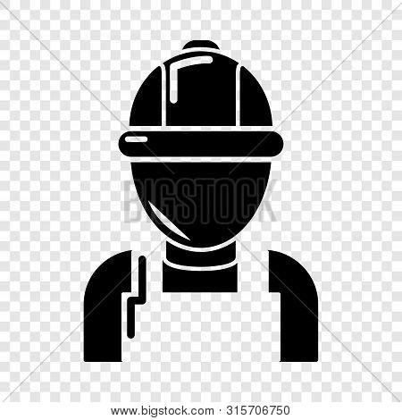 Man Mechanic Icon. Simple Illustration Of Man Mechanic Vector Icon For Web