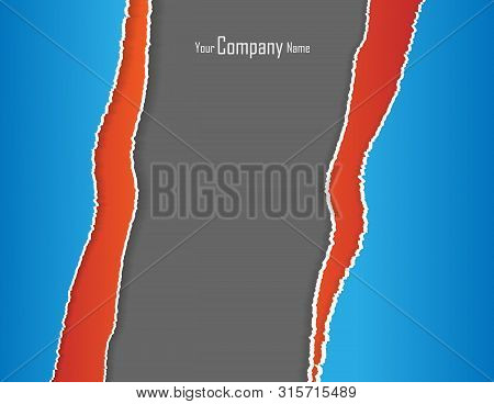 Bright Vector Modern Design Template. Annual Report Elements For Your Work. Colorful Layout, Magazin