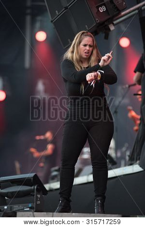 Sign Language Interpreter At Concert