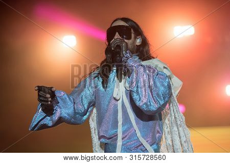 Singer Jared Leto From Thirty Seconds To Mars