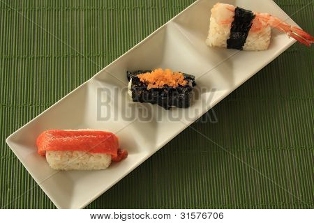 Maki sushi.