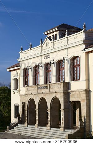 La Serena, Chile - July 3, 2015: The Central Building Of The University Of La Serena On July 3, 2015