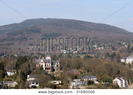 Koenigstein, üstten görünüm