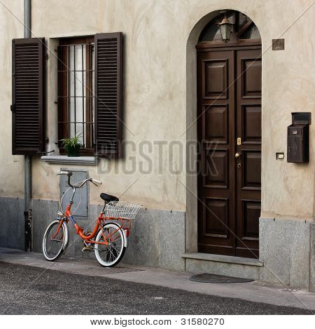 Fahrrad mit Korb