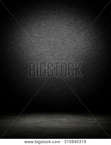 dark empty interior room. may used as background.