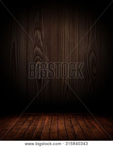 dark empty interior room. may used as background.
