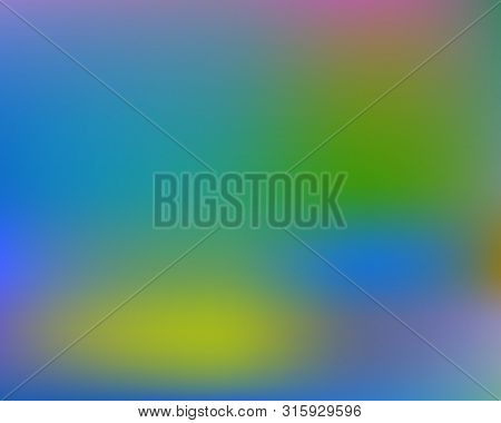 Modern Concept In Color Pattern. Eps. Vector Illustration Invite. Nice Splash And Spreading Spot. Bl