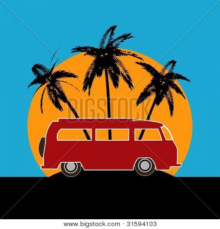 Tropical Camper Van