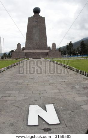Mitad Del Mundo rovníku Ekvádor