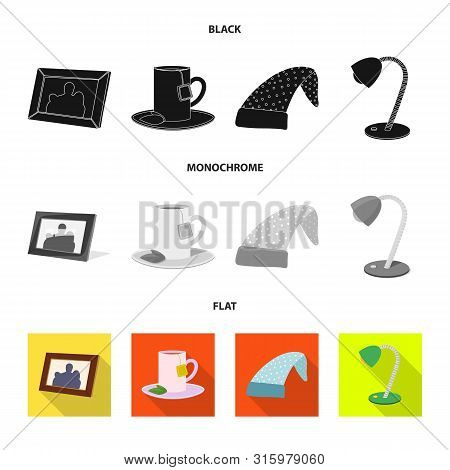 Vector Design Of Dreams And Night Logo. Collection Of Dreams And Bedroom Vector Icon For Stock.