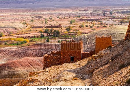 Deserto del Marocco. Immagine HDR.