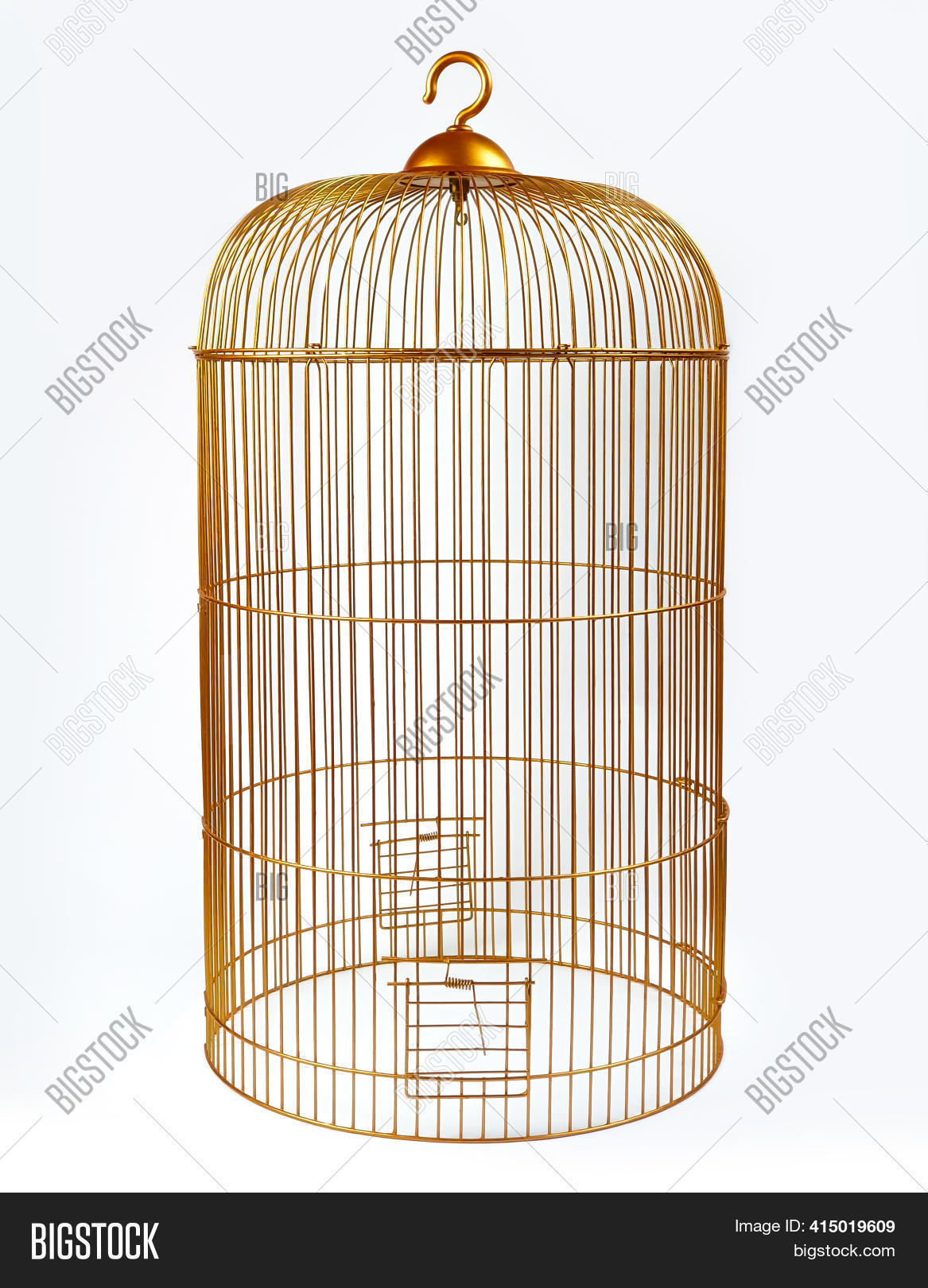 Gold Metal Birdcage, Image & Photo (Free Trial) Bigstock