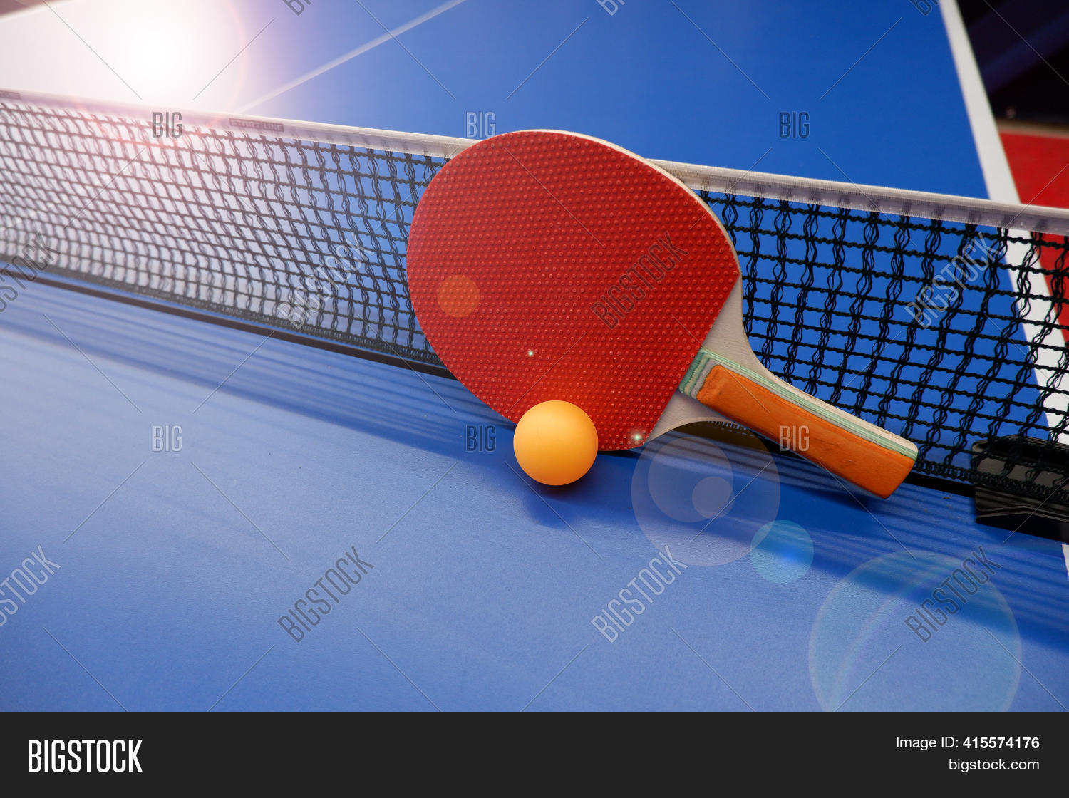On Tennis Table Ball Image & Photo (Free Trial) Bigstock