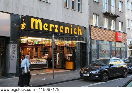 Cologne, Germany - September 22, 2020: Merzenich Bakery In Cologne, Germany. Cologne Is The 4th Most