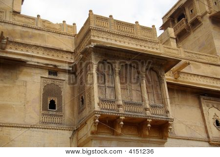 Okno v Jaisalmer, Rajasthan