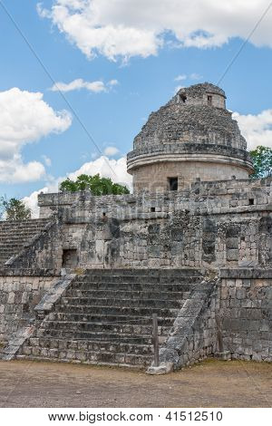El Caracol, templet i Chichen Itza, Mexico