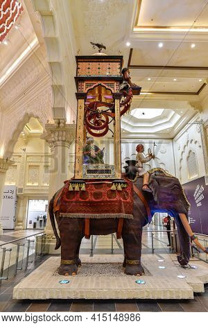 Ibn Battuta Mall, Dubai, United Arab Emirates, March 29, 2021, The Interior Of Ibn Battuta Mall Is O