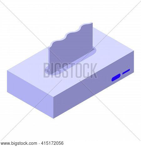 Dry Wipes Pack Icon. Isometric Of Dry Wipes Pack Vector Icon For Web Design Isolated On White Backgr