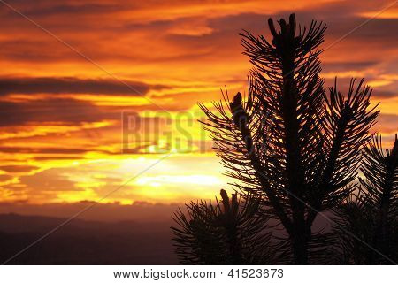 Tramonto su Mt Fyffe