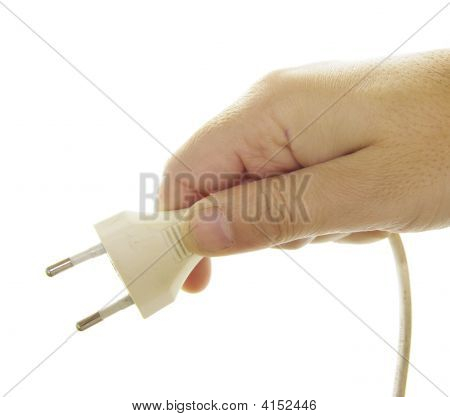 手中的人显示