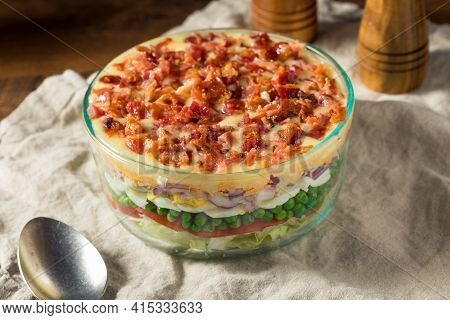 Homemade Seven Layer Salad
