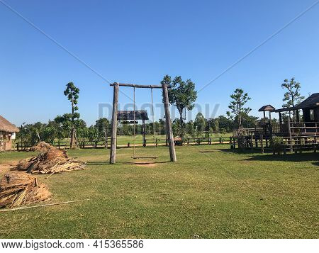 Phra That Ya Khu Temple, Ancient Town Of Fa Daed Song Yang In Kalasin, Thailand.