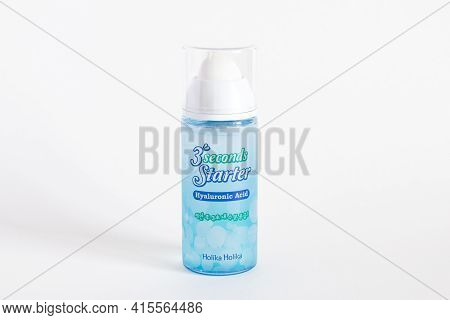 Russia, Rostov-on-don, 05.07.2018 Korean Cosmetics, Holika Holika Three Seconds Starter Hyaluronic A
