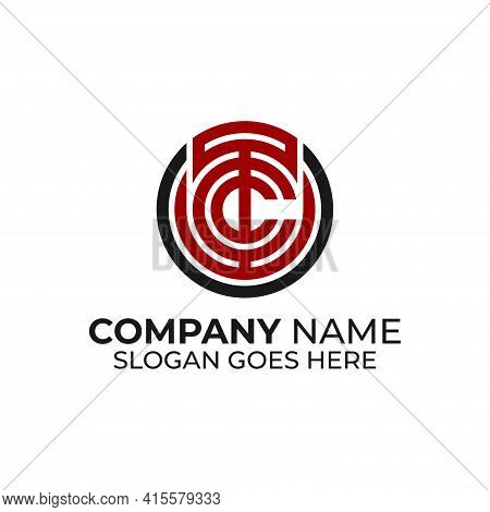 Tc Letter Name Logo Design Inspirations, T And C Monogram Logo Vector Template