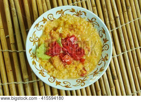Dal Dum Pukht - Indian Dish In Which Lentils Are Cooked Using The Dum