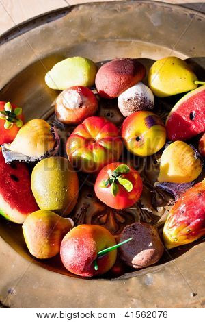 Marzapane frugt