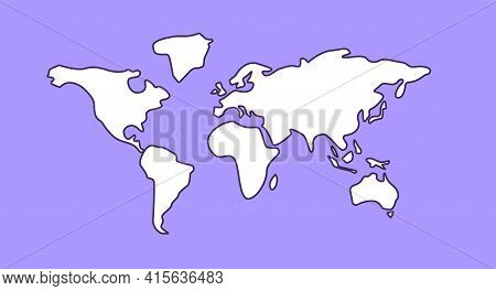 Corona Virus Spreading Map Rgb Color Icon. Disease Mutating Due To Different Environments. Illness I