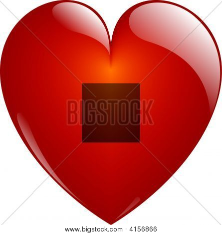 Stanna. Glasartade hjärta