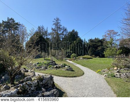Rockery Or Rocailles, Conservatory And Botanical Garden Of The City Of Geneva (conservatoire Et Jard
