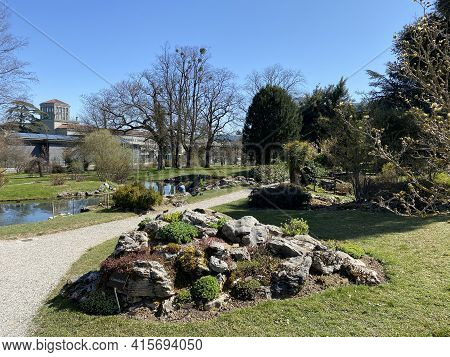 Rockery Or Rocailles, Conservatory And Botanical Garden Of The City Of Geneva (conservatoire Et Jard