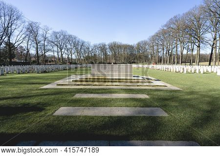 Airborn Cemetery,  At Arnhem Oosterbeek, Netherlands 28 Februari 2021