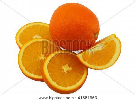 Orange frukt