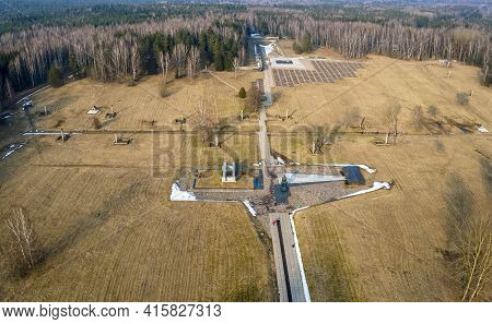 Monument To The Victims Of World War Ii In Belarussian Village Khatyn.