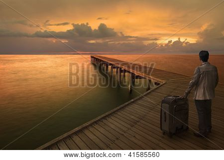 Laatste Man staan op de brug