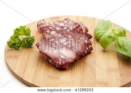 Salumi da sanguinaccio