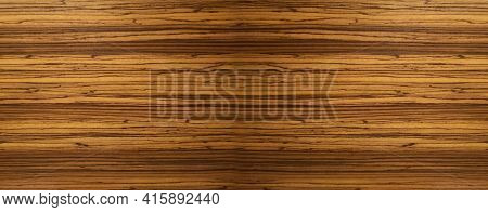 Dark Brown Color Wood Wall Material Burr Surface Texture On Black Background Pattern Abstract Wooden