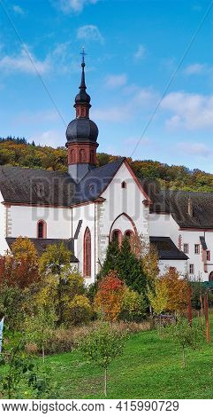 Monastery Ebersbach In Autumn